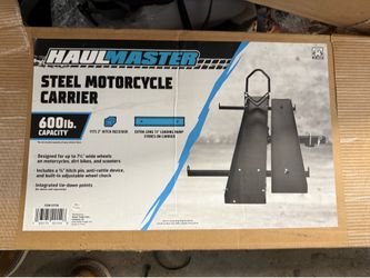HAUL-MASTER 600 lb. Capacity Motorcycle Carrier