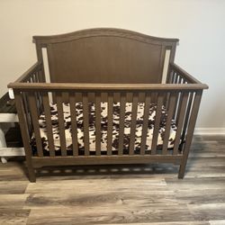 Crib + Changing Table