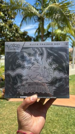 Pokemon TCG Mega Evolutions Pitch Black Elite Trainer Box!