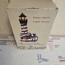 Cracker Barrel Lighthouse Ceramic Model A Christmas To Remember