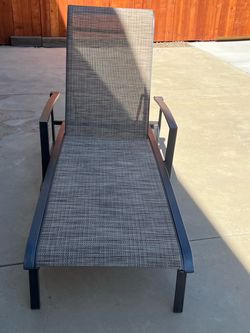Out side bed .