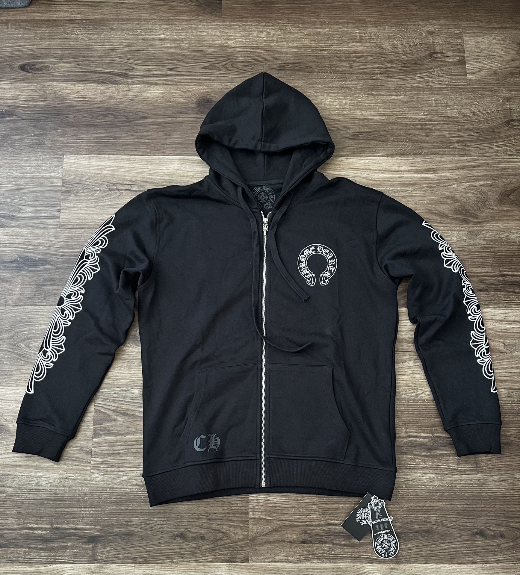 Chrome hearts Horseshoe Zipup Size Large