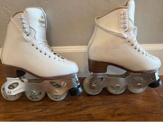 Jackson Finesse PA200 inline/roller figure skates size 4