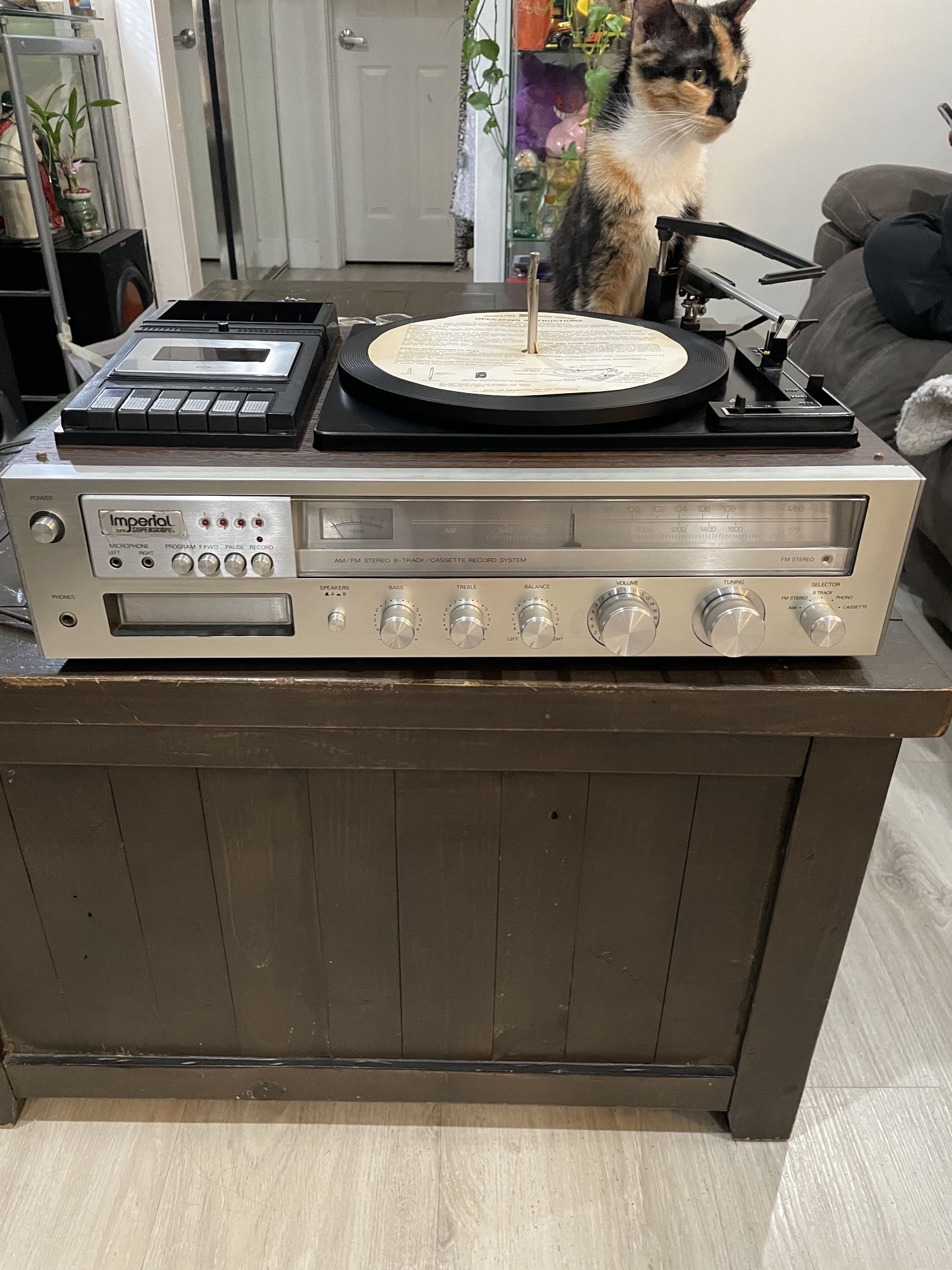Record Player/ Radio