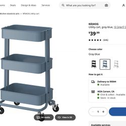 IKEA RÅSKOG Utility Cart