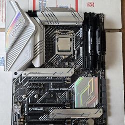 PC Parts  10700k, RX 5700 XT