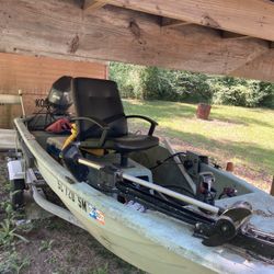 CMF 14ft With 25 Yamaha With Power Trim And Tilt