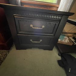 Black Dresser Set Night Stands 