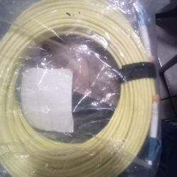 FIBER OPTIC Patch Cord LC/UPC - LC/UPC 20M SM 9/125 G652D DX 3.0mm LSZH yellow