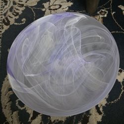 Cool Frosted Swirl Bowl