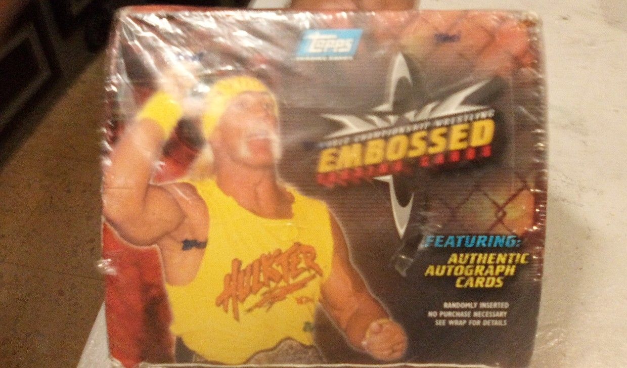 Topps Wcw Embossed Trading Cards