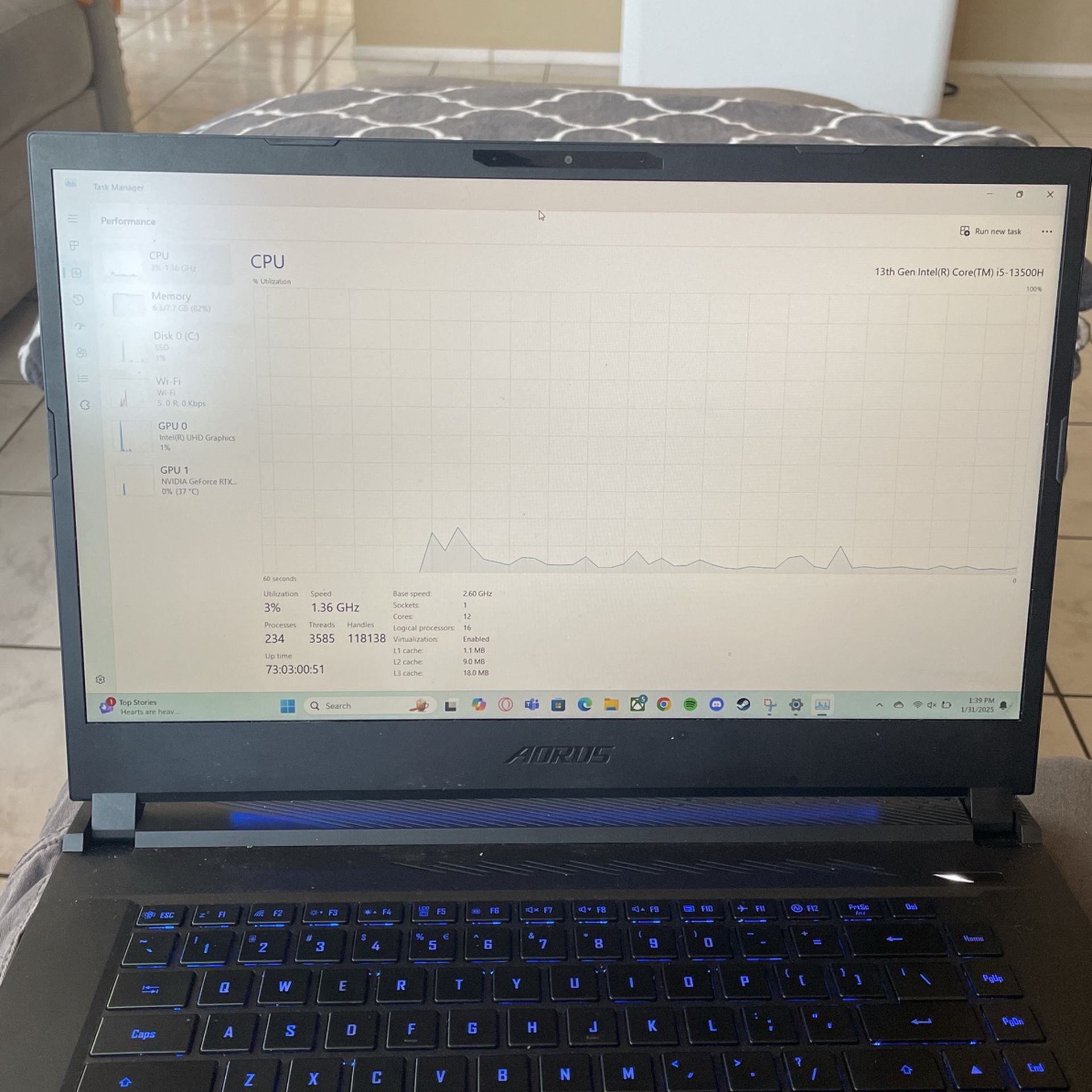 Aorus 15 BMF GAMING LAPTOP 