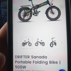 Drifter Sanada Portable Folding Bike Best Offer