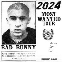 Bad Bunny Standing Room Tickets Tonight 3/30