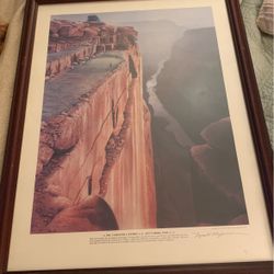 Loyal H. Chapman Signed Print