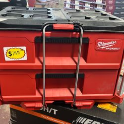Milwaukee PACKOUT 22 in. 2-Drawer Tool Box with Metal Reinforced Corners