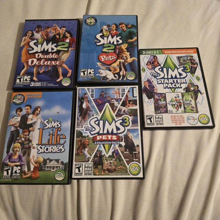 Sims Pc Disc Games