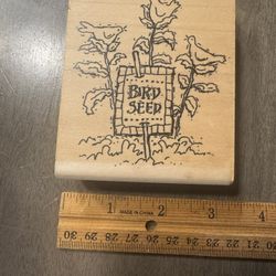 NEW Rubber Stamp - Birds 