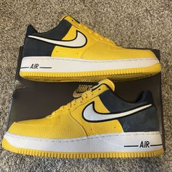 2019 AF1 Low Amarillo Obsidian