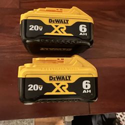 Dewalt 6.0 Battery 