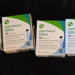 OneTouch Ultra Test Strips – 50 Count (New)