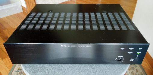 TOA P-906MK2 60 Watt Single-Channel Mod. Power Amplifier XLR Speaker Socket