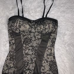 Sexy lace corset Halloween costume size a small woman B-13
