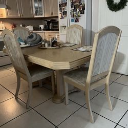 Dining table plus 6 chairs