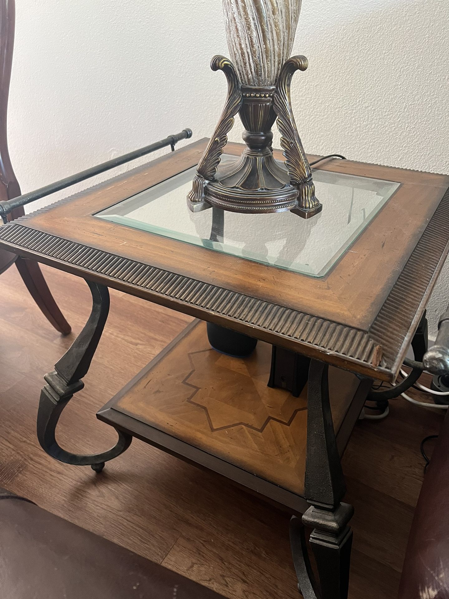 Coffee Table With Two End Tables