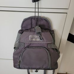 Pet Carrier Backpack Padded  Interior Front/Rear Carry