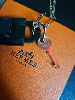 Hermes Large Amulette Padlock Pendant Necklace