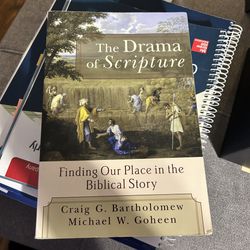The Drama Of Scripture Book
