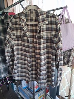 Flannel shirt Size large, never worn