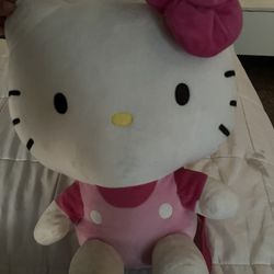 hello kitty backpack plush