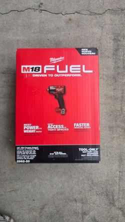 Milwaukee M18 Fuel 1/2 torque impact