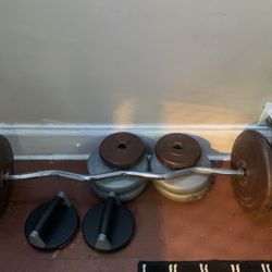 curl bar set