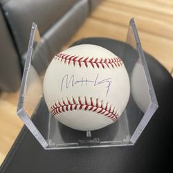 Matt Kemp Autograph omlb Selig 