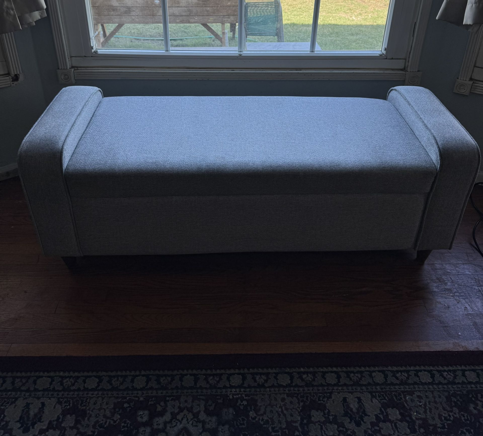 Large Storage Ottoman