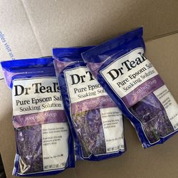 Dr teals pure Epson salt Pack Of 3 