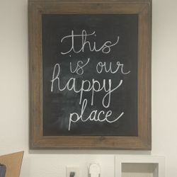 Rustic Chalk Board 