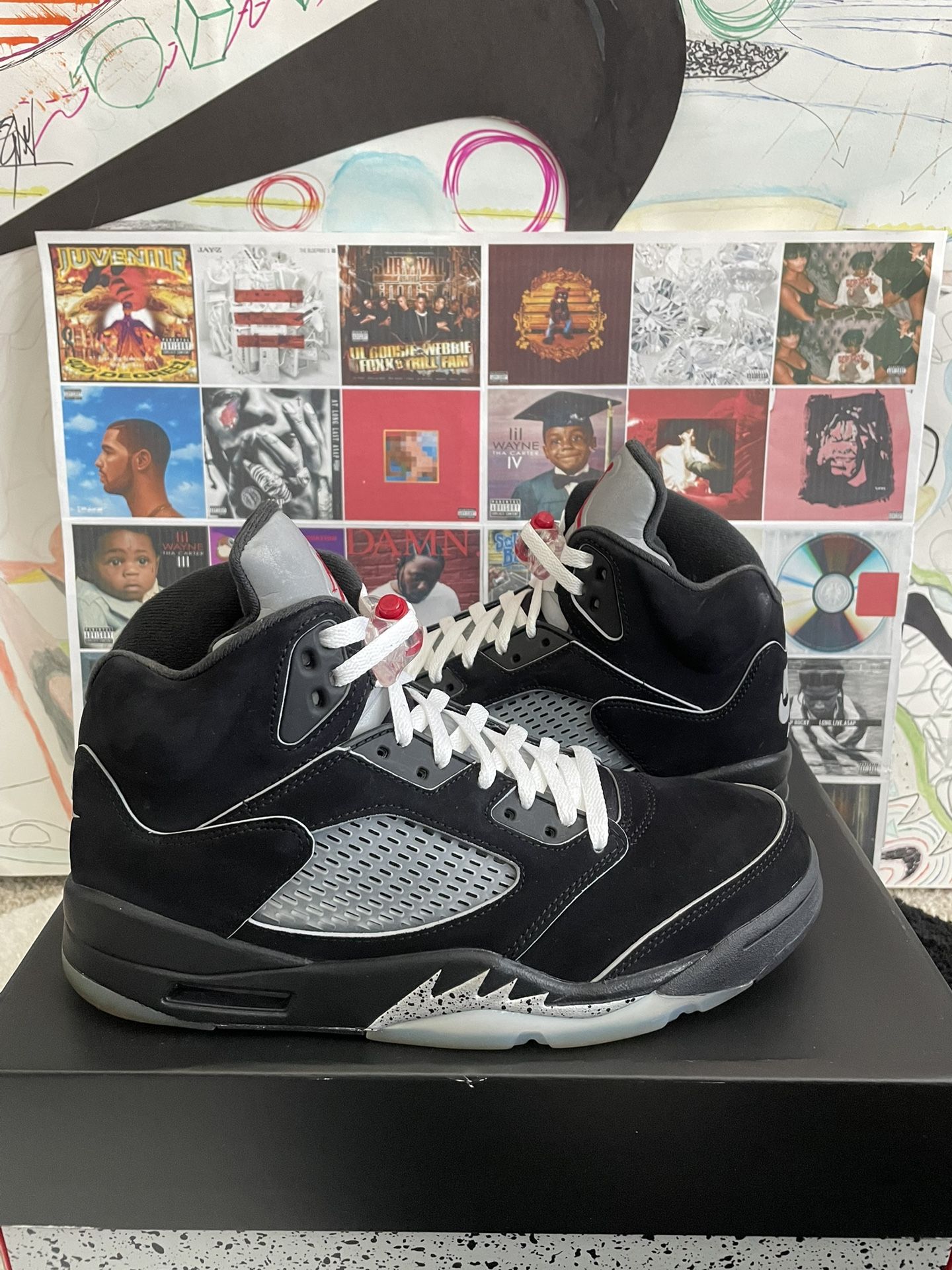 Jordan 5 Metallic Reimagined size 9.5