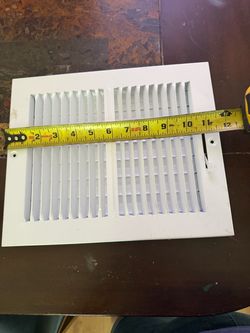 Sale White 10x8 HVAC Register Vent Cover