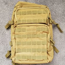 Tan Tactical Backpack