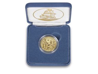 Mayflower 400th Anniversary Gold Reverse Proof Coin