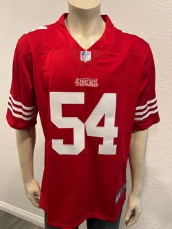 San Francisco 49ers Fred Warner #54 Red Stitched Jersey