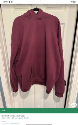 Comfrt Travel Hoodie Sweatshirt