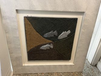 Art/mixed Medium On Wood, Goldfish