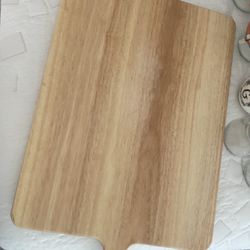 Large Double Handle Wood Serve Board