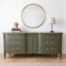 Vintage Green Dresser