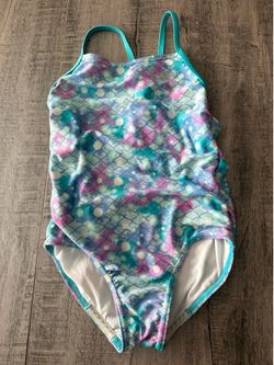 Girls One Piece Speedo Swimsuit Size 7/8